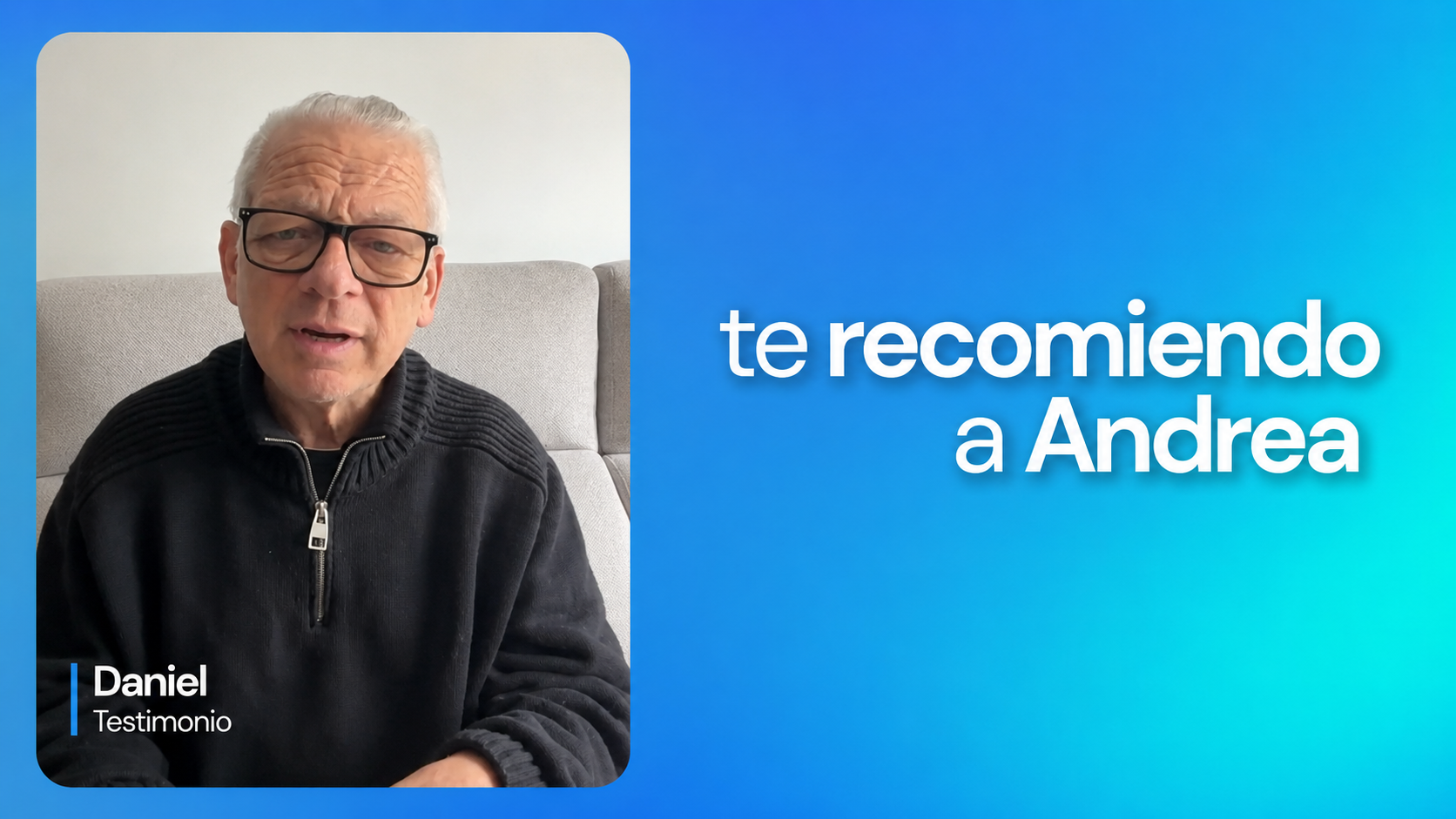 Daniel Marmor — testimonio en video